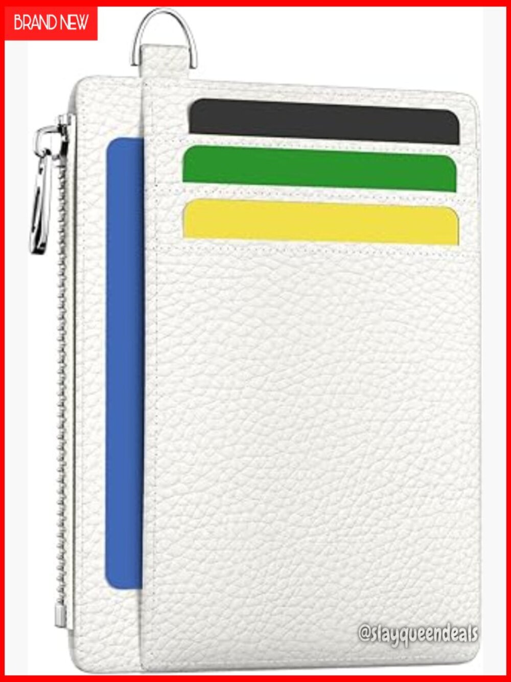 RFID Blocking Slim Card Wallet PU Leather Mini Credit Card Holder
